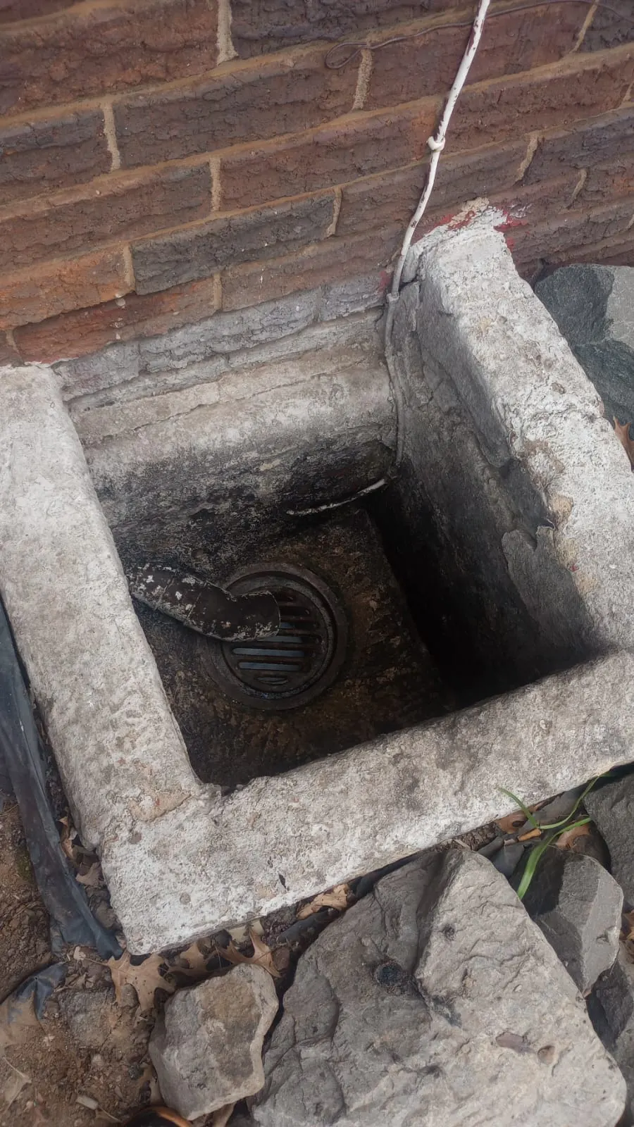 Blocked drain cleaning in Midridge Park – real blockage cleared